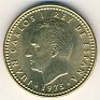 1 Peseta Spain 1975 KM# 806